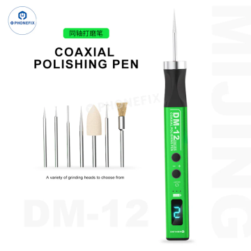 MIJING DM-12 Multi-grinding Head Motherboard Polishing Pen IC Grinding Tool