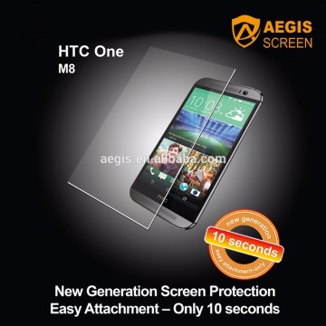 9H 2.5D clear tempered glass screen protector for HTC ONE 8