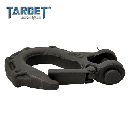 Black Matte 3/8 Universal Winch Hook for 8000-20000lb Winch