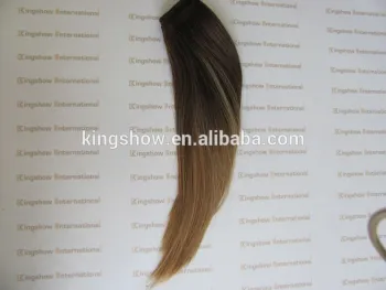 excellent quality top grade balayage #6/22 clip in hair extension