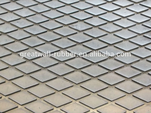 GW4003-DIAMOND RUBBER SHEET used in farms mines insulating layer inside of machines or outside to resist abrasion