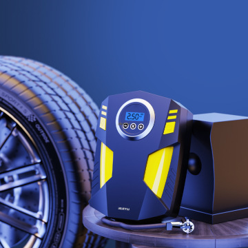 120W 12V Portable Digital Car Tyre Inflator Air Compressor