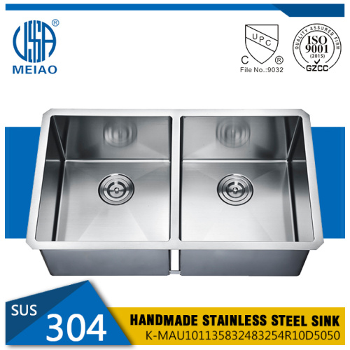 Undermount Kitchen Handmade Stainless Steel Sink