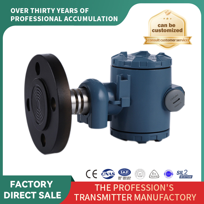 Transmițător de presiune anticoroziv cu film plat