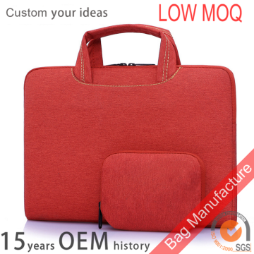 Colorful High quality oxford 15.6 laptop bag sleeve with plush lining