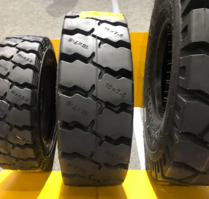 Double Coin vs Nexen Pneumatic Solid Forklift Tire: Factory Warehouse Inventory