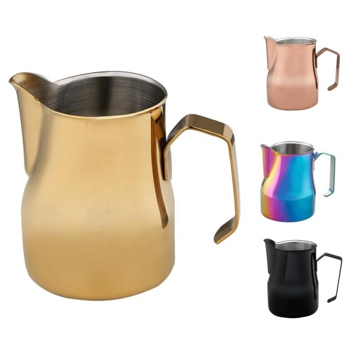 Personalized Stainless Steel Milk Frothing Pitcher