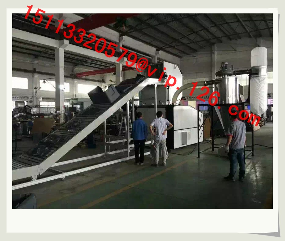 plastic crushing and auto recycling system 3b