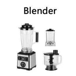 3-in-1 Multifunctional Home Blender: Grind Meat & Beans, Crush Ice, Juice & Blend - All-in-One Kitchen Essential