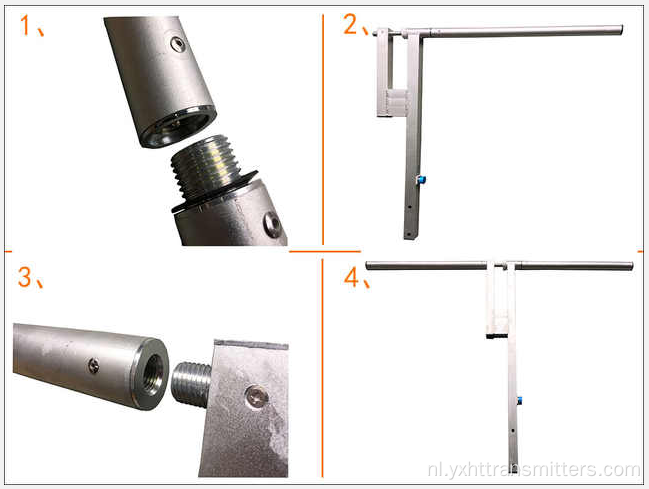 Aangepaste mobiele dipoolantenne voor buiten