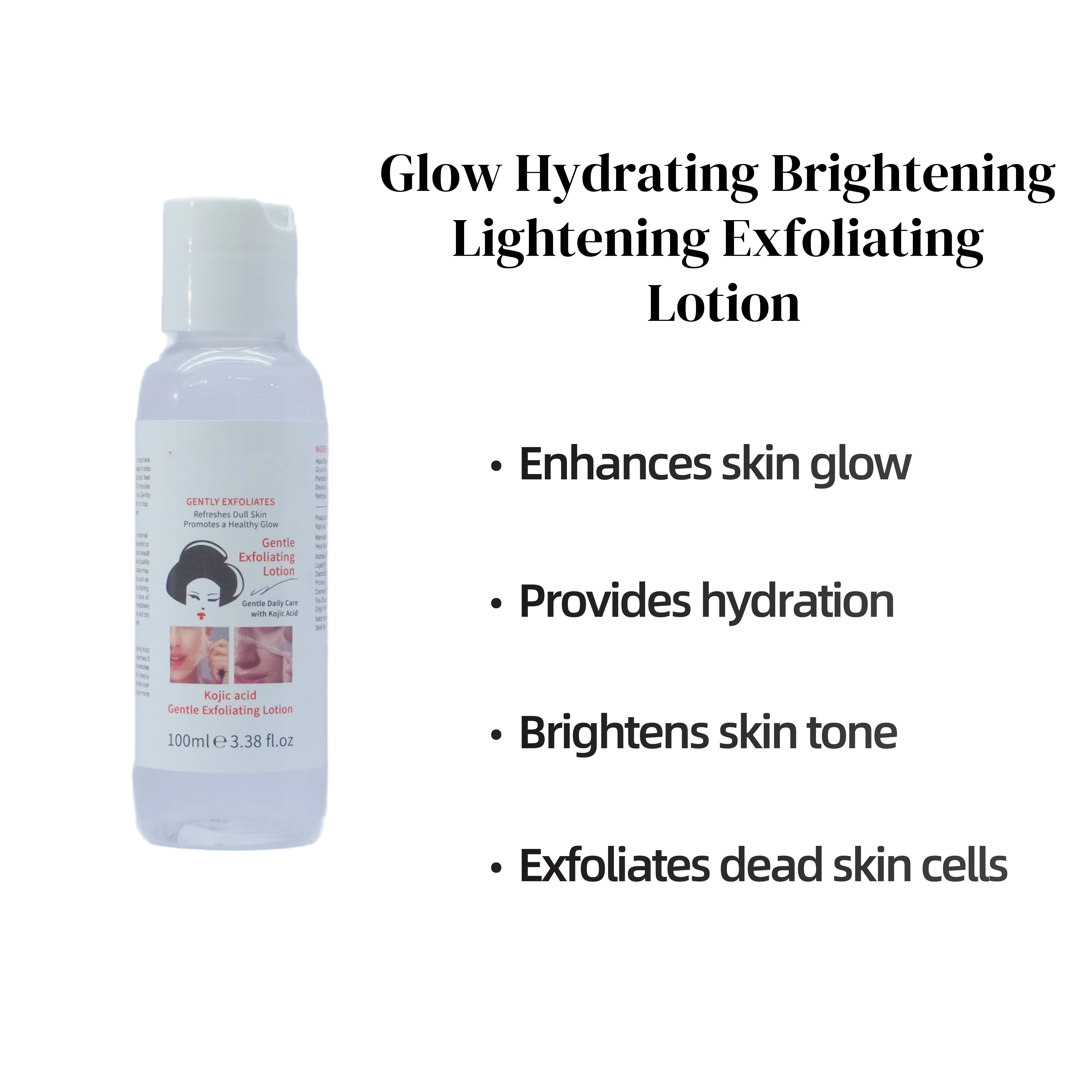 loção esfoliante corporal exfoliating lotion body