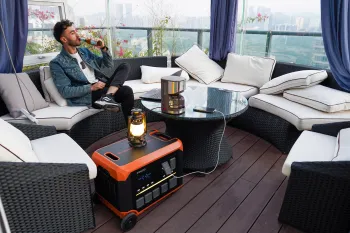 HIGH POWER SUPPLY FOR OUTDOOR COOKING AND WORKING