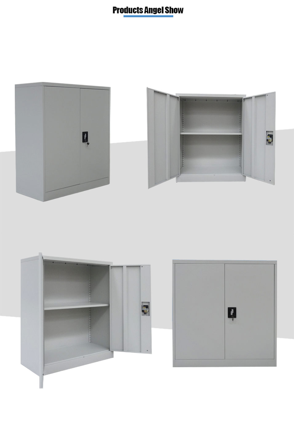  steel low storage cabinet