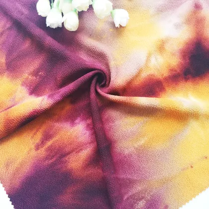 96% Polyester 4% Spandex Tie Dye Liverpool Jacquard Fabric - New Hot Sale