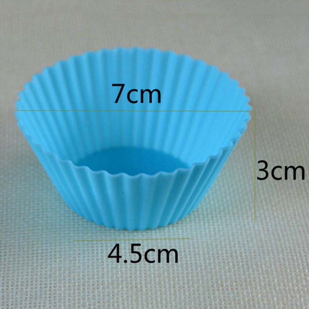 Muffin Cake Molds Silicone Liners