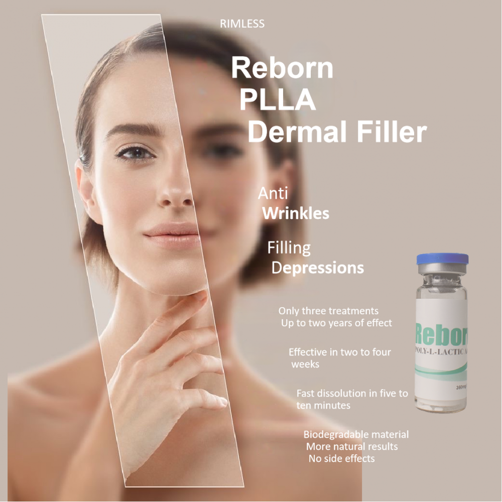 Reborn PLLA Body remplissage de remplissage dermique pour les fesses Soulevez 800 mg