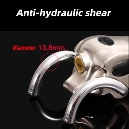 Universal Car Steering Wheel Lock Foldable Anti-Theft Security Car Locks Auto Steering Lock Anti Theft Protection T-Locks