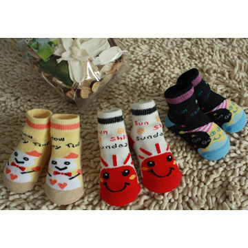 Cartoon Cotton Baby Sock