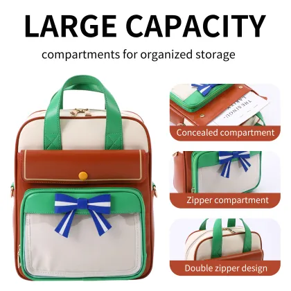 Wholesale Wholesale Popular Anime Element Design ITA Bag Women: Custom Cute Anime Display Bag, ITA Backpack Manufacturer, ITA Display Bag