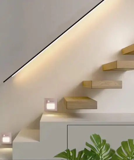 Geagood 1W/2W Motion Sensor LED Foot Light for Hotels and Indoor Use