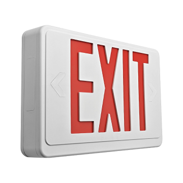 Customizable Emergency Fire Exit Light with LED Lighting and Lithium Battery