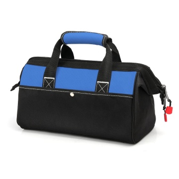Large Tool Bag with Wide Mouth and Internal Pockets for Storage