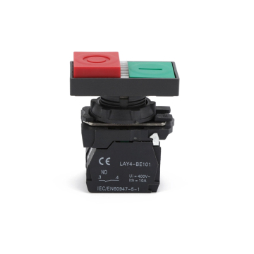 Red Green Pilot Double Head 1NO1NC Push Bush Button Switch Lay4-EW8465