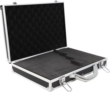 Customizable Aluminum Coin Case with Protect Gasket for Coin Collecting