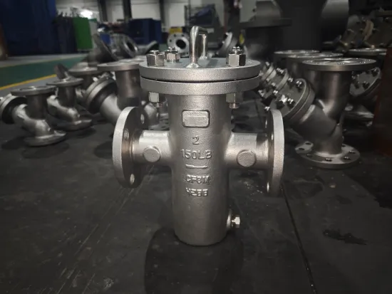 2" 150LB CF8M Basket Strainer