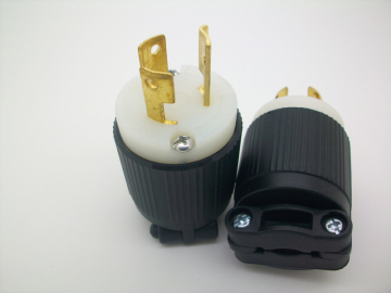 UL Listed Industrial Electric 15A Power Locking US NEMA L6-15P Twist Lock Plug