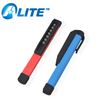 Pen Work Light Magnetic Clip Lights with 7 LED Super Bright Lights