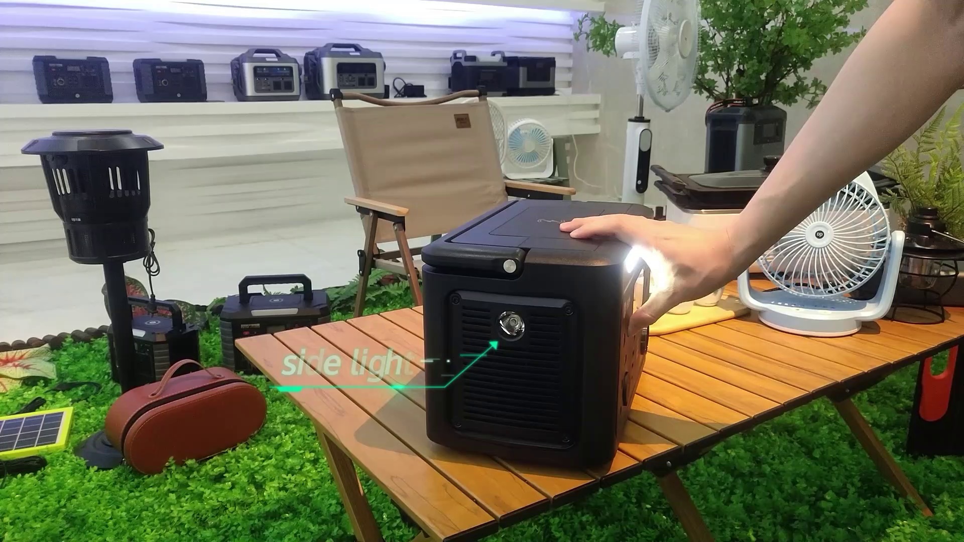 Solar Panel Portable Power Station Emergency Mini Generator