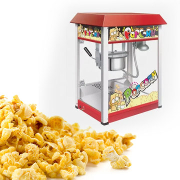 Electric Stainless Steel Mini Popcorn Machine for Commercial and Industrial Use