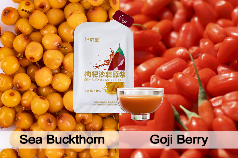 Sea buckthorn goji juice