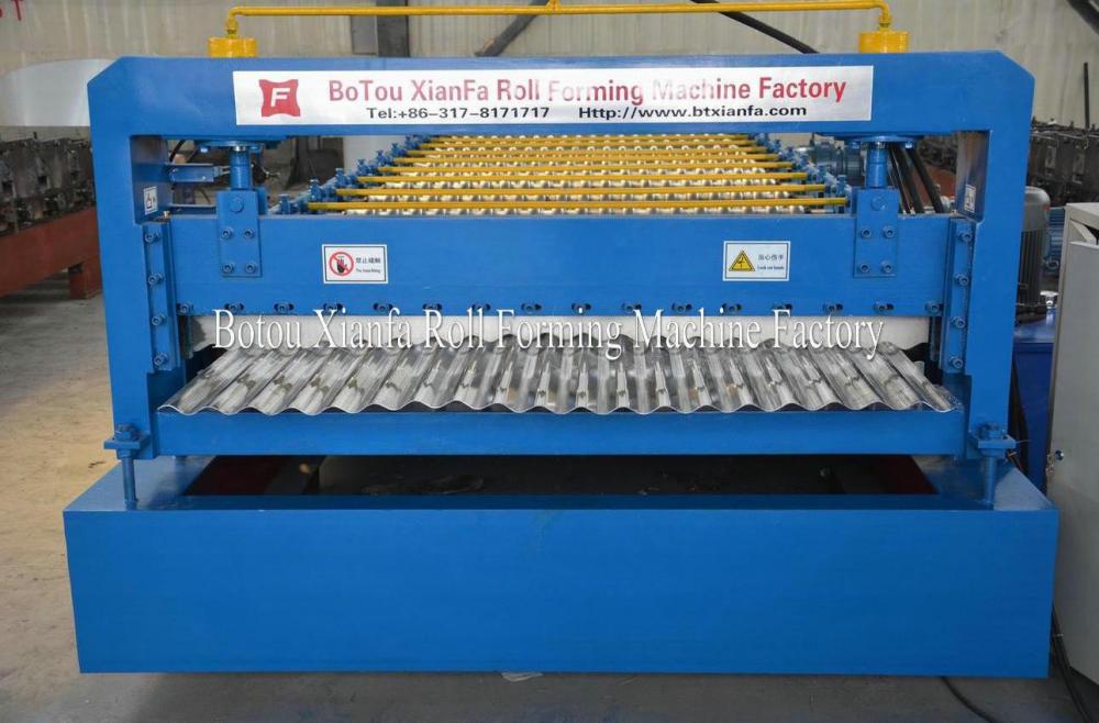 Automatic Corrugated Galvanised Sheet Roll Forming