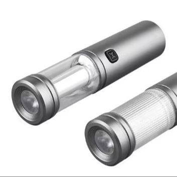 Waterproof Mini LED Flashlight with Lanyard, Zoom Focus, Pen Clip & Handheld Camping/Fishing Torch