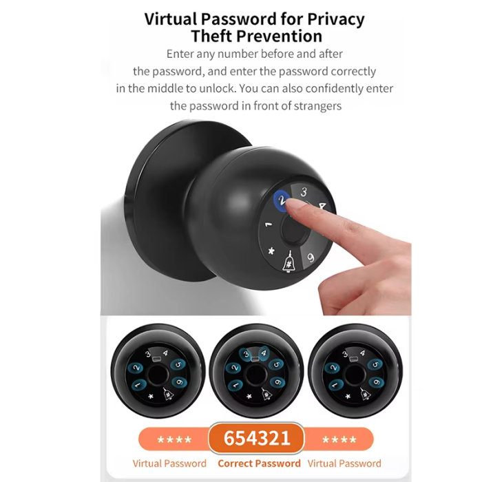 Smart Tuya Fingprint Password Password Runb