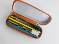 Dragkedja Metal Tin Big Capacity Pencil -fodral