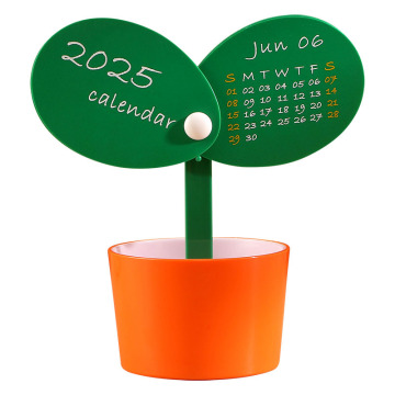 Creative Pen Holder Calendar 2025 - DIY Desk Calendar (4 Styles)
