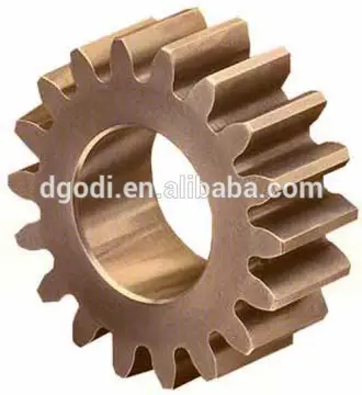 small brass/metal reduction gear from gear manufacturer
