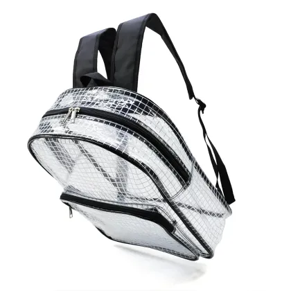 Muti-Function Anti-Static Clear Grid Backpack for Clean Room