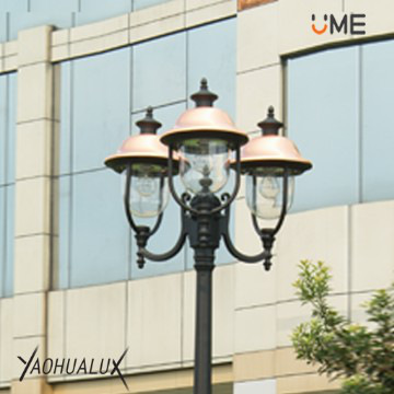 giardino illuminazione design classico in luce pole