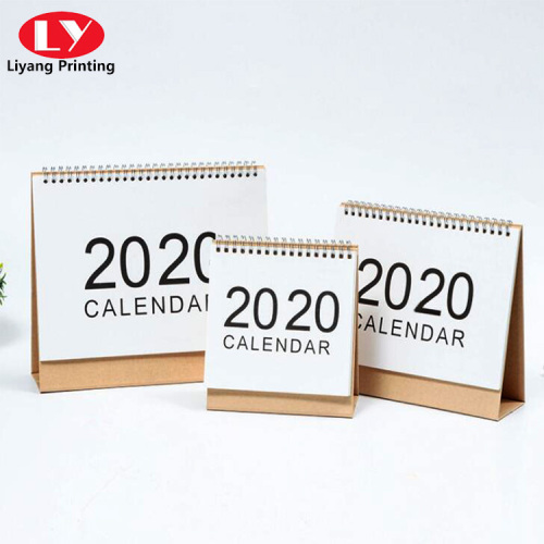 Atacado mensal do serviço de impressão do calendário semanal personalizado