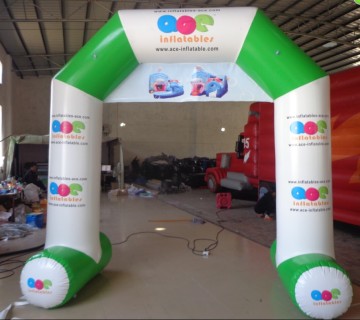Sealed Inflatable Arch with Full Digital Printing for Advertising