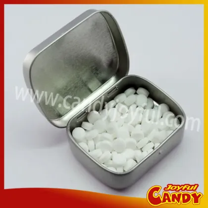 Mint candy tin box sugar free mint candy