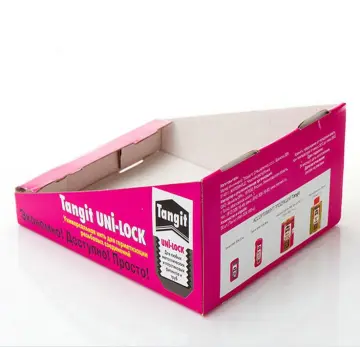 Strong corrugated Colorful display box