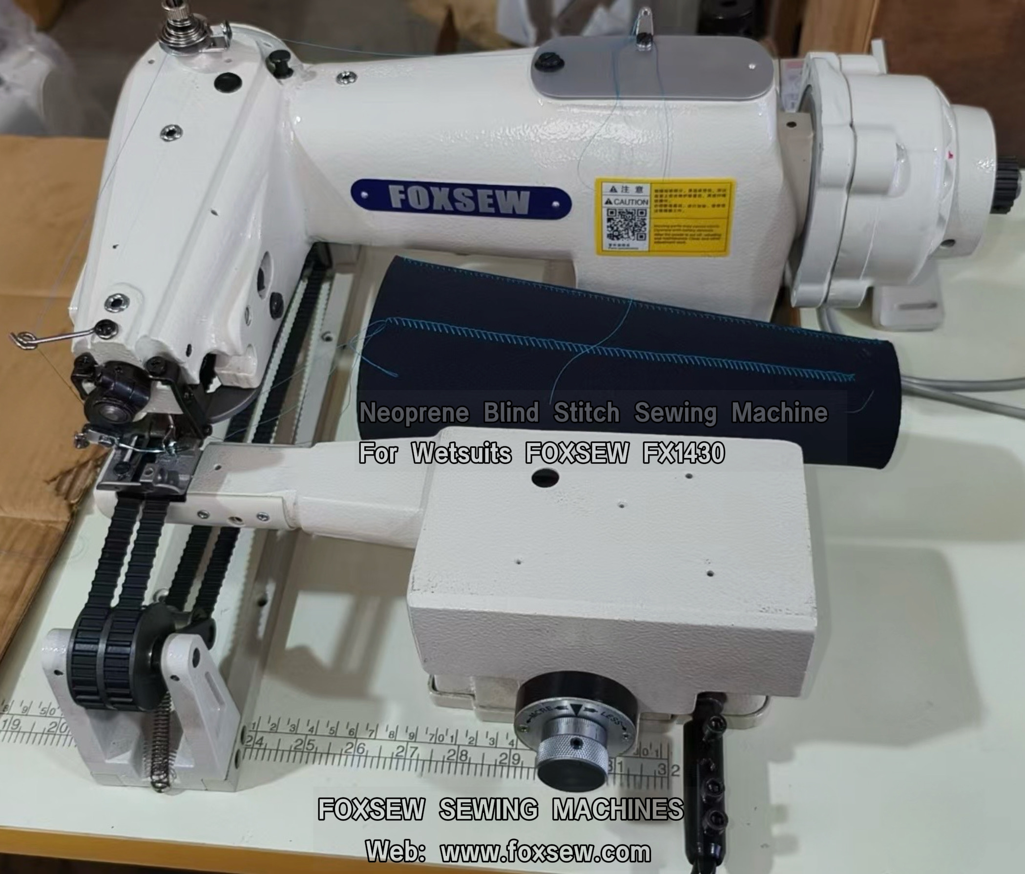 Neoprene Blind Stitch Sewing Machine FOXSEW FX1430 -7