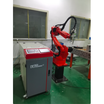 Steel plate laser cutting robot