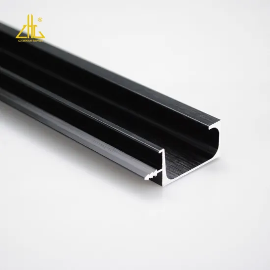 Modern Aluminum G Shape Long Wardrobe Handle for Cabinets and Drawers