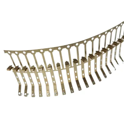 Custom Stamped Sheet Metal Fabrication for PCB Connectivity Connectors and Terminals Reel Packaging